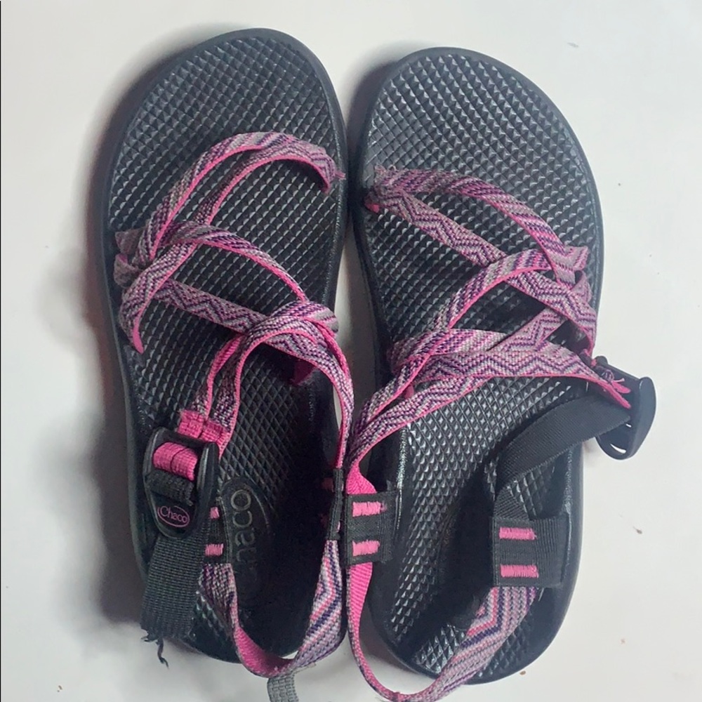 Pink & purple chacos